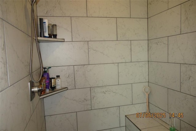 3909 Sorano Dr, Moore, OK 73160 - bathroom view of tiled shower