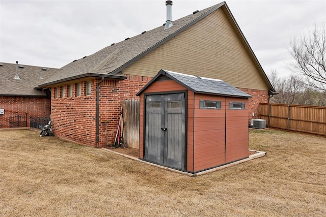 2803 Hidden Prairie Way, Edmond, OK 73013 - view of shed