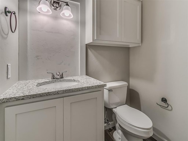 600 Mirano Ln, Edmond, OK 73034 - bathroom with toilet and vanity