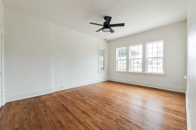 826 NE 18th St, Oklahoma City, OK 73105 - spare room with wood finished floors and a ceiling fan