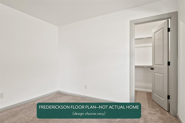 15805 Nighthawk Dr, Moore, OK 73170 - spare room featuring light carpet and baseboards