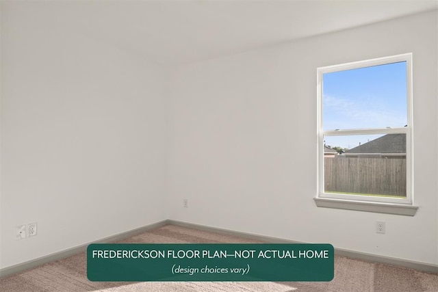 15805 Nighthawk Dr, Moore, OK 73170 - carpeted empty room with baseboards