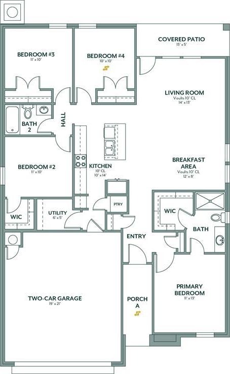 15805 Nighthawk Dr, Moore, OK 73170 - view of property floor plan