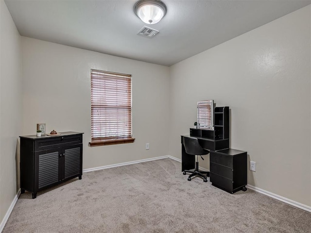 1801 Wagon Trail Blvd, Harrah, OK 73045 - carpeted home office with baseboards