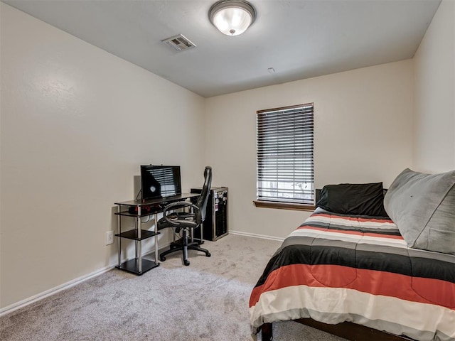 1801 Wagon Trail Blvd, Harrah, OK 73045 - bedroom featuring carpet flooring and a desk