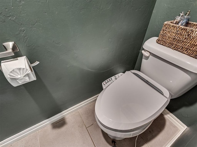 10824 NW 32nd Ter, Yukon, OK 73099 - bathroom with toilet and tile patterned floors