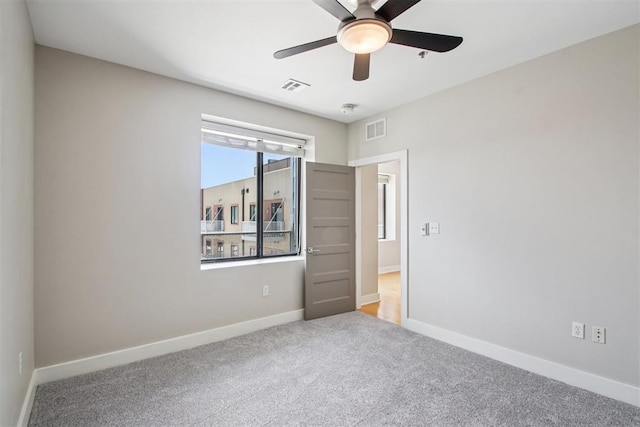 444 N Central Ave Unit 204, Oklahoma City, OK 73104 - unfurnished bedroom with carpet and a ceiling fan