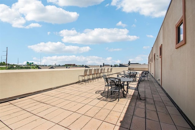 444 N Central Ave Unit 204, Oklahoma City, OK 73104 - view of patio featuring outdoor dining area