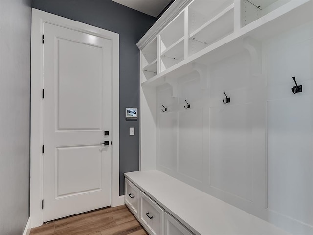 7431 NE Hawk Dr, Piedmont, OK 73078 - mudroom with light wood-style flooring