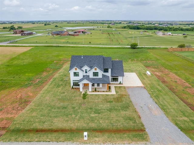 7431 NE Hawk Dr, Piedmont, OK 73078 - overview of rural landscape