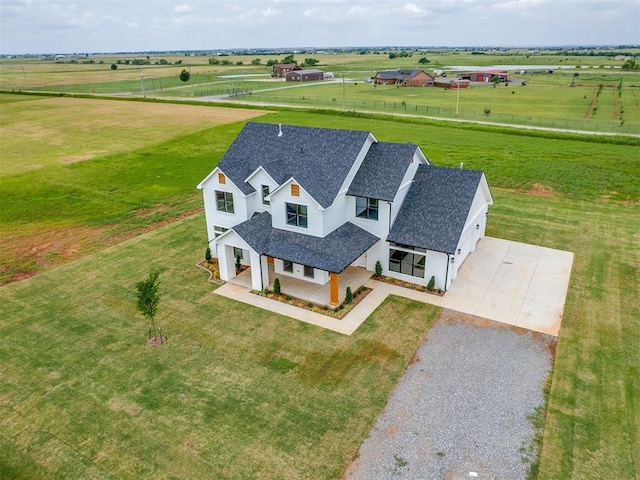 7431 NE Hawk Dr, Piedmont, OK 73078 - view of rural area with agricultural land