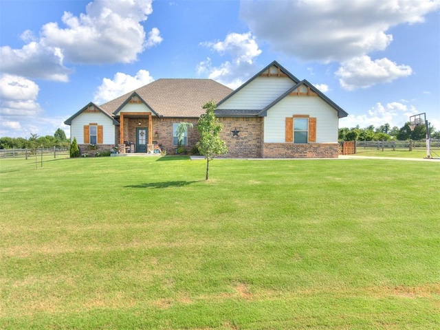 2315 Dixie Dr, Blanchard, OK 73010 - view of craftsman inspired home