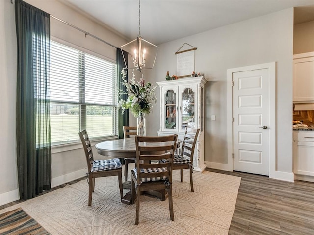 2315 Dixie Dr, Blanchard, OK 73010 - dining room with a chandelier and light wood-style floors