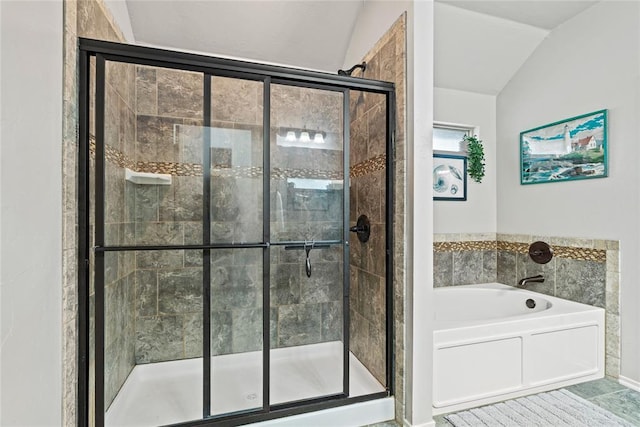 7324 Ridge Manor Ln, Oklahoma City, OK 73150 - bathroom featuring a shower stall and a garden tub