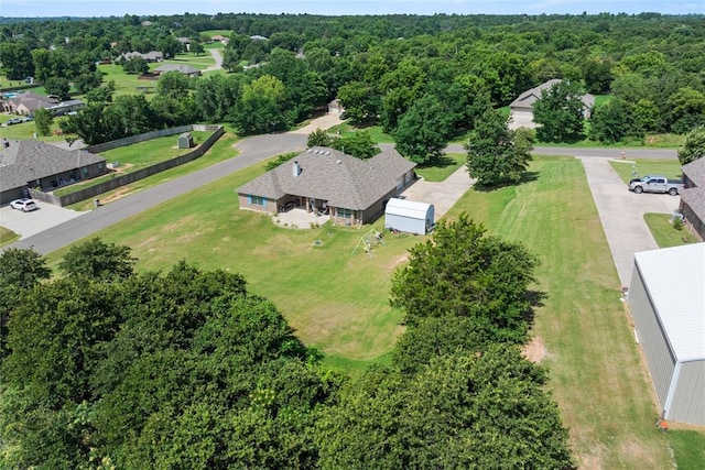 7324 Ridge Manor Ln, Oklahoma City, OK 73150 - aerial view of a forest