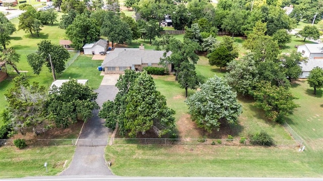 901 E Covell Rd, Edmond, OK 73034 - aerial view of a tree filled landscape