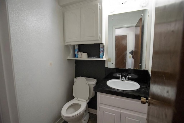 2328 NW 113th St, Oklahoma City, OK 73120 - half bath with vanity and toilet
