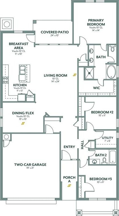 18641 Como Dr, Edmond, OK 73012 - view of room layout