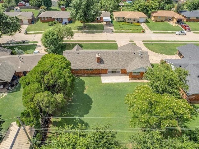 4325 NW 44th St, Oklahoma City, OK 73112 - aerial perspective of suburban area