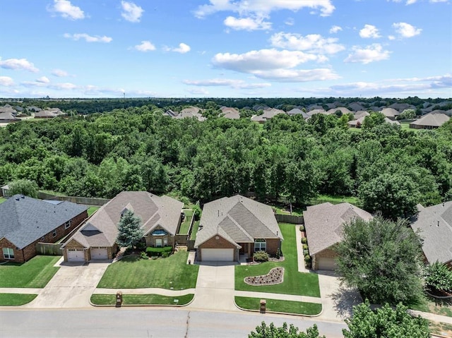 1204 NW 190th Pl, Edmond, OK 73012 - aerial perspective of suburban area