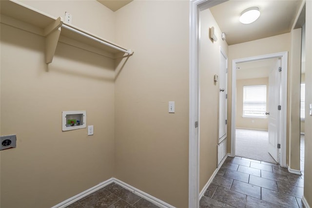 11516 SW 24th St, Yukon, OK 73099 - washroom with hookup for a washing machine and electric dryer hookup