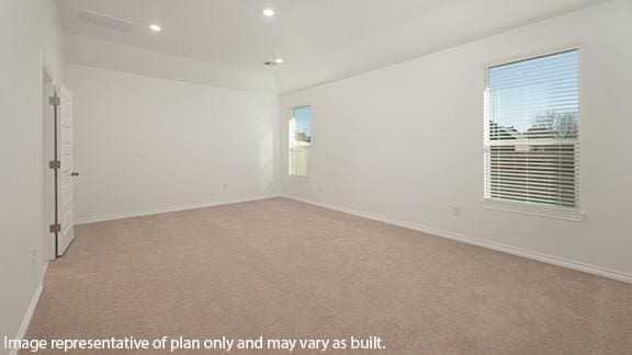 10200 NW 28th Ter, Yukon, OK 73099 - unfurnished room with carpet and recessed lighting