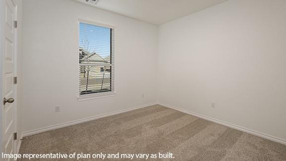 10200 NW 28th Ter, Yukon, OK 73099 - empty room with carpet flooring and baseboards
