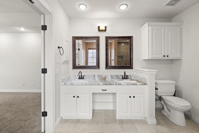541 SW 154th Ct, Oklahoma City, OK 73170 - full bath featuring double vanity and toilet