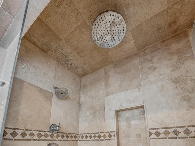 1718 Guilford Ln, Oklahoma City, OK 73120 - bathroom view of a tile shower