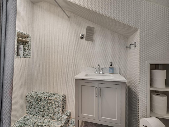 1718 Guilford Ln, Oklahoma City, OK 73120 - bathroom with vanity and toilet