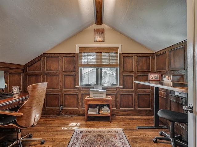 1718 Guilford Ln, Oklahoma City, OK 73120 - office space featuring dark wood-style flooring