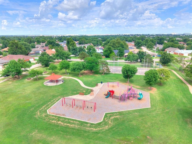 4821 SE 52nd St, Oklahoma City, OK 73135 - drone / aerial view of a community park