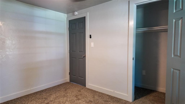 5717 S Francis Ave, Oklahoma City, OK 73109 - unfurnished bedroom featuring carpet floors and a closet