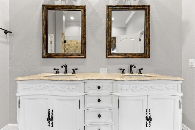 1505 S Augusta Dr, Ada, OK 74820 - full bath with double vanity