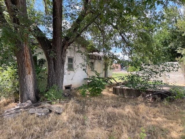 119 S Oak St, Erick, OK 73645 - view of yard