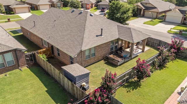 2308 SW 135th St, Oklahoma City, OK 73170 - aerial perspective of suburban area