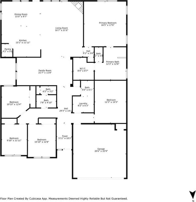 2308 SW 135th St, Oklahoma City, OK 73170 - view of floor plan / room layout