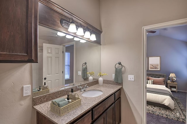 9544 SW 27th St, Oklahoma City, OK 73128 - bathroom with vanity and connected bathroom