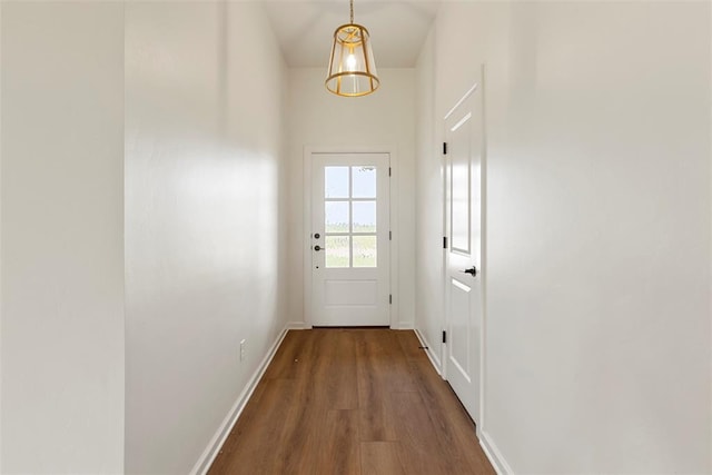29744 Jade St, Cashion, OK 73016 - entryway with wood finished floors and baseboards