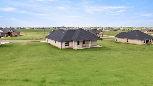 29744 Jade St, Cashion, OK 73016 - aerial perspective of suburban area