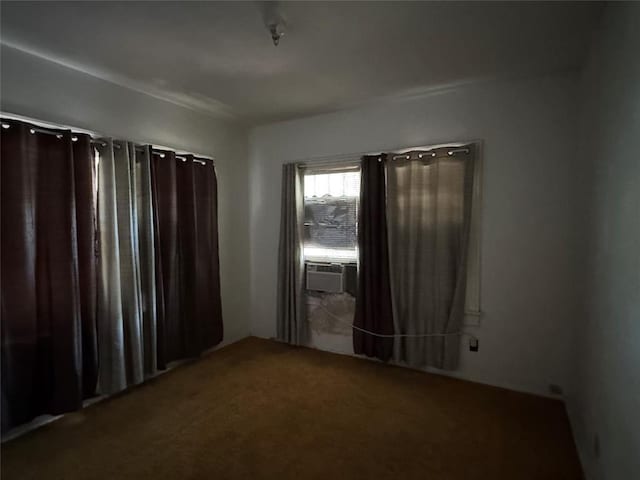415 N Wentz St, Guthrie, OK 73044 - carpeted empty room featuring cooling unit