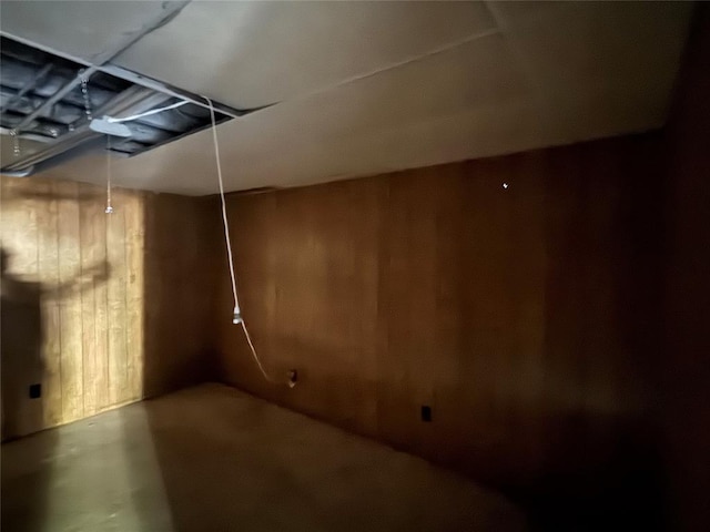 415 N Wentz St, Guthrie, OK 73044 - view of basement