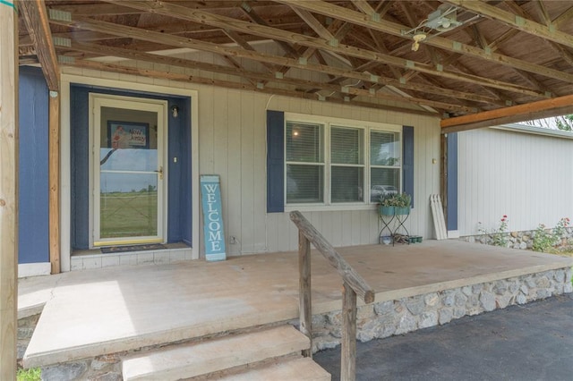 1300 Hutton Rd, Marlow, OK 73055 - property entrance with covered porch