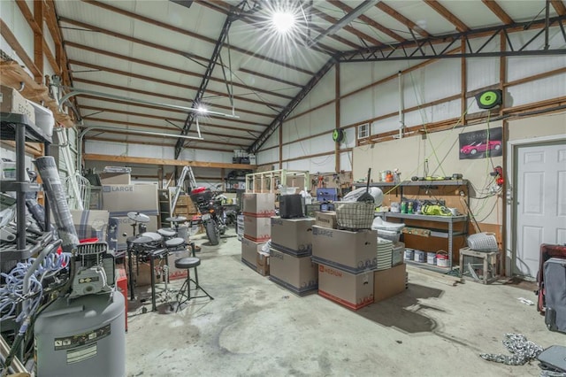 1300 Hutton Rd, Marlow, OK 73055 - view of garage
