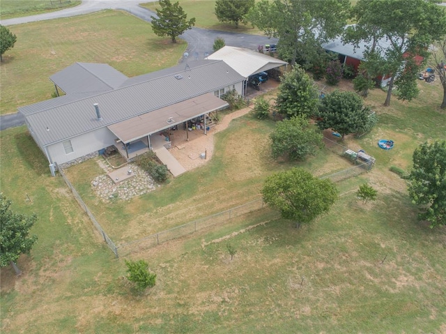 1300 Hutton Rd, Marlow, OK 73055 - aerial view of property and surrounding area