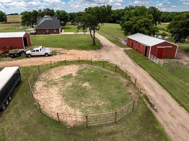 105074 N 3770th Rd, Okemah, OK 74859 - aerial view of sparsely populated area