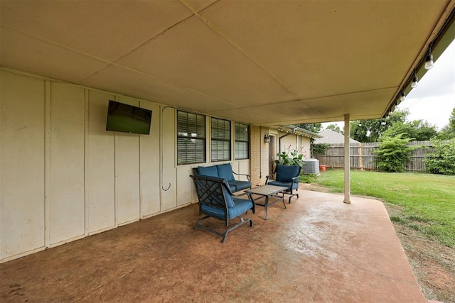 2401 Big Cedar Ave, Edmond, OK 73012 - view of patio / terrace