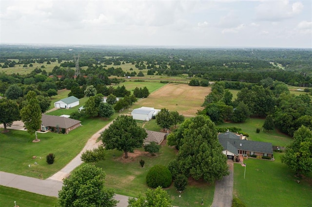 2401 Big Cedar Ave, Edmond, OK 73012 - aerial view of sparsely populated area