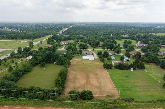 2401 Big Cedar Ave, Edmond, OK 73012 - aerial view of sparsely populated area