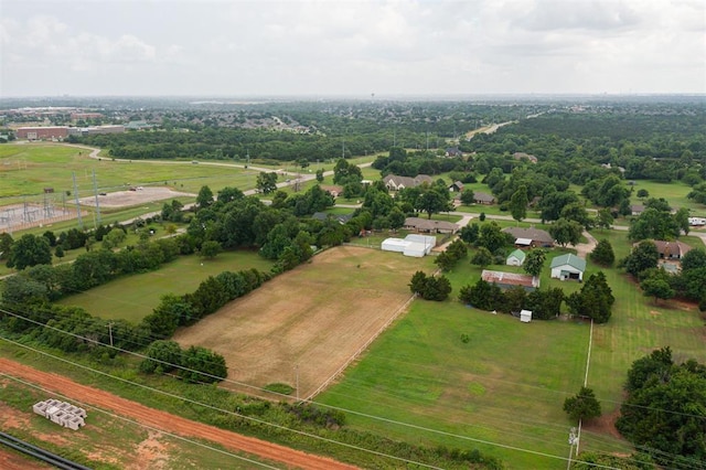 2401 Big Cedar Ave, Edmond, OK 73012 - aerial view of sparsely populated area